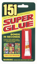 151 Super Glue 3g Carded